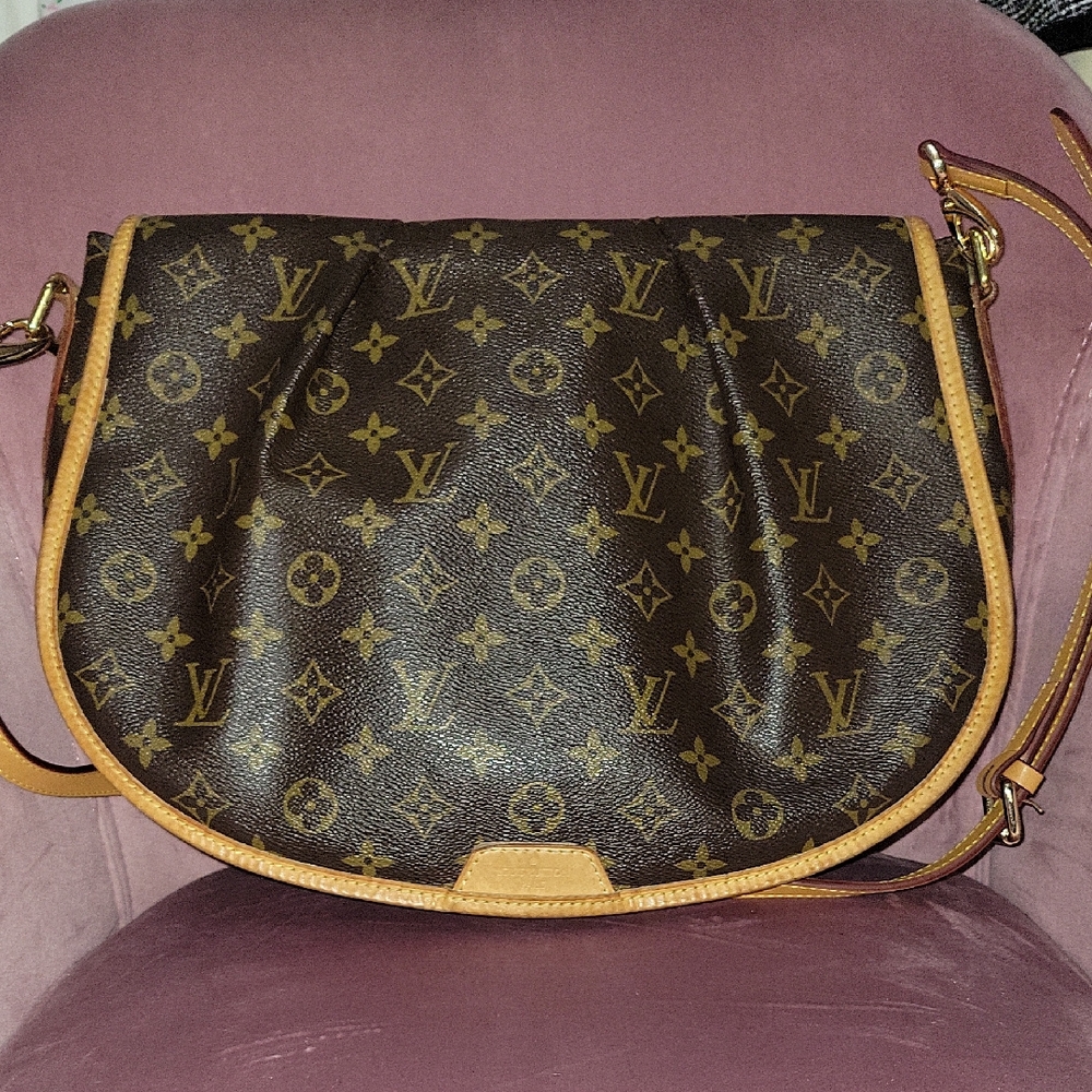 Authentic Louis Vuitton Classic Brown Monogram Crossbody